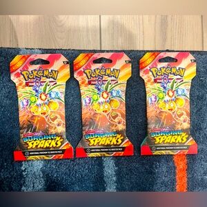 ✨ 3 Pokémon Surging Sparks Booster Packs